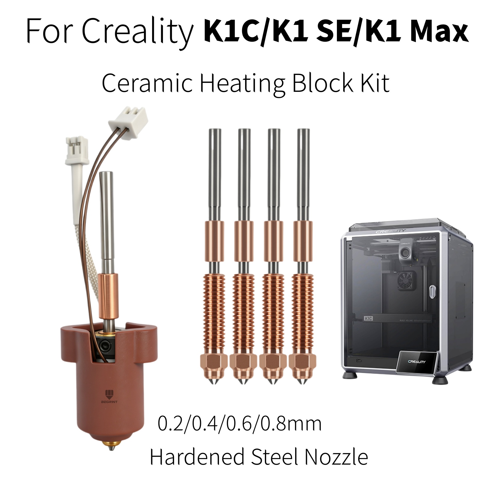 Creality Printer K1 - For Creality K1C K1 MAX Hotend
