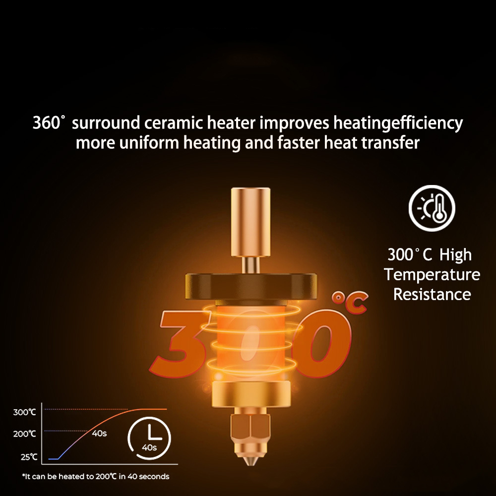 Hotend For Ender 3 V3 KE Ceram - Creality Printer K1 recension och pris