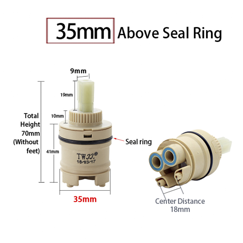 Tap Mixing High Spool Valve 35 - Shower Valve Cartridge recension och pris