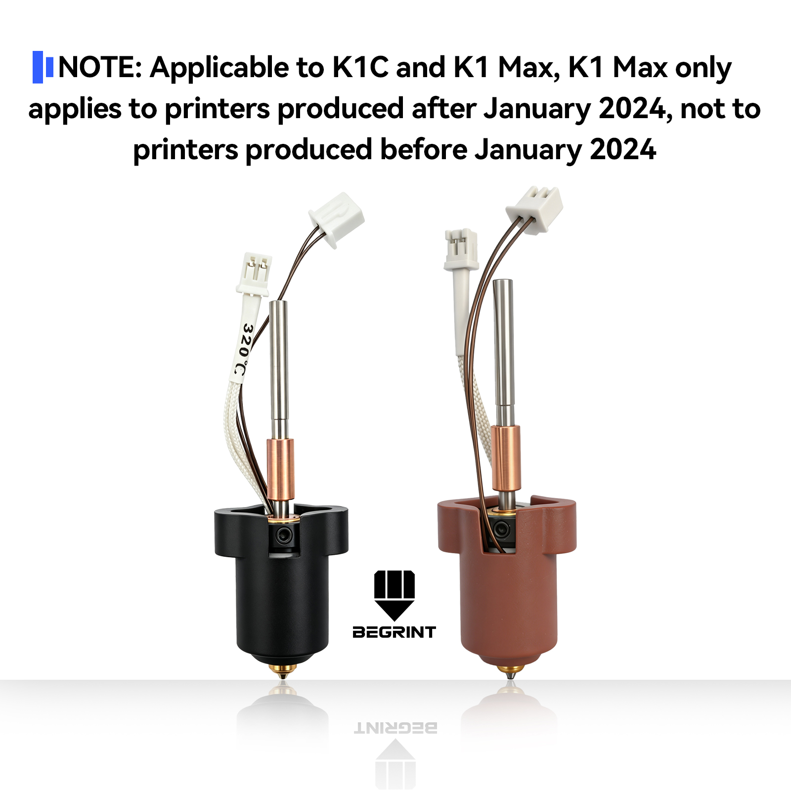 For Creality K1C K1 MAX Hotend - Creality Printer K1 recension och pris